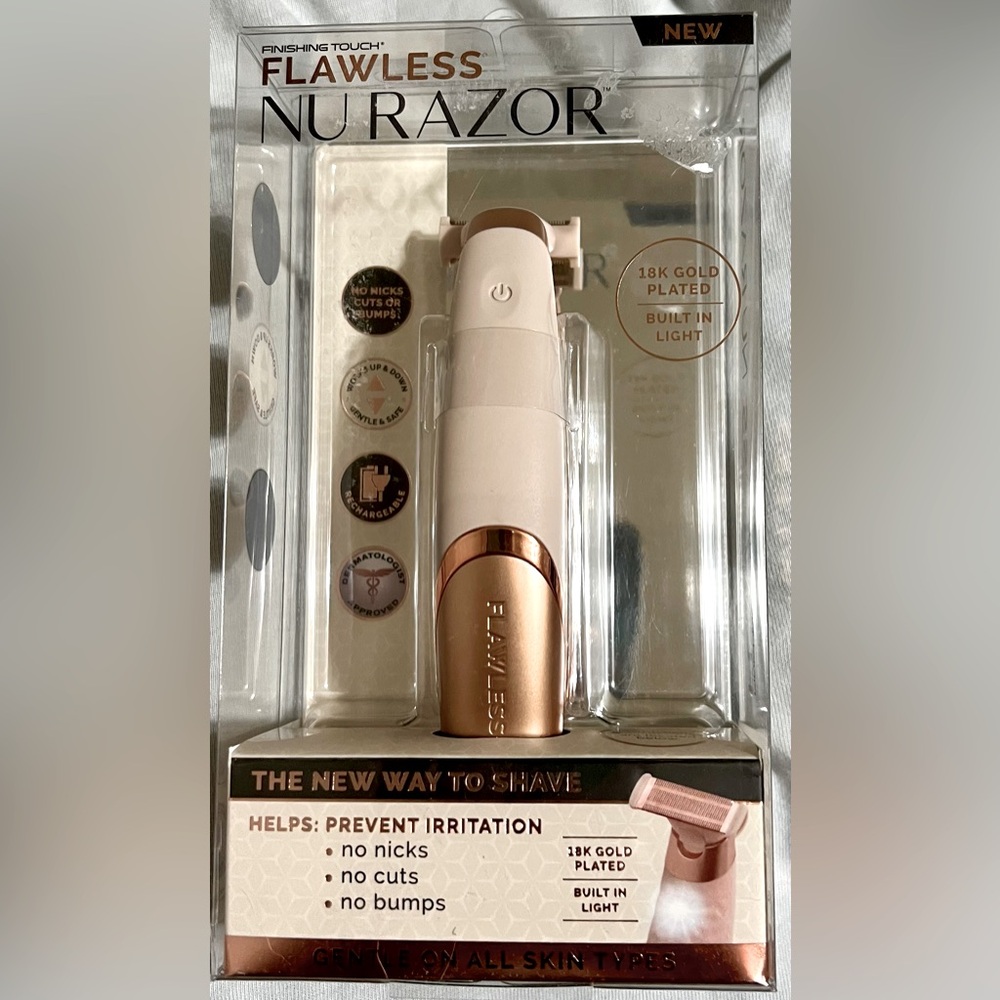 Finishing Touch Flawless Nu razor Rechargeable Razor